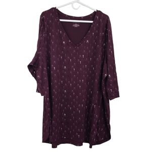 Lane Bryant Graphic Tee Size 26/28